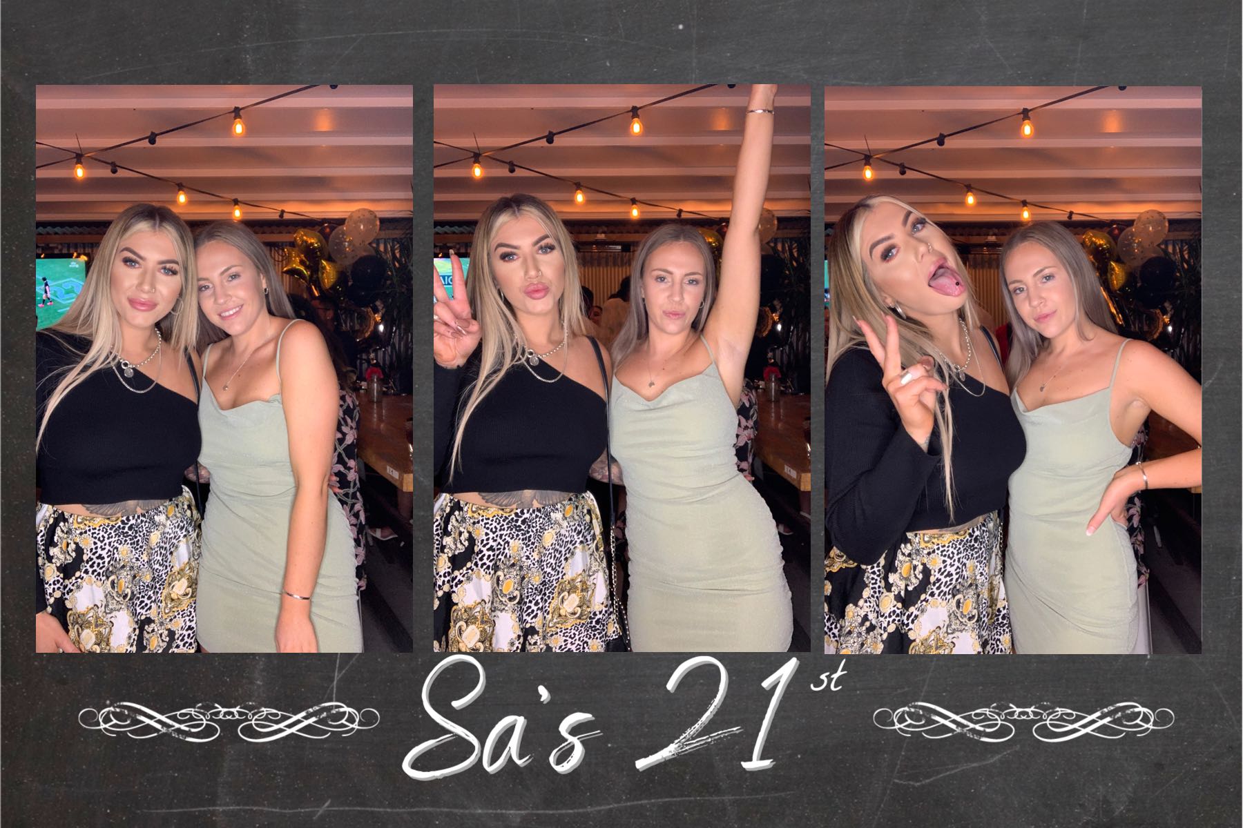 Sa's 21st | View more photos from the event at gallery.photobooth.co.nz/u/SelfieCentral/Sas-21st